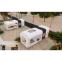 Outdoor Mobile Glamping Space Capsule Resort Hotel Tiny House and Spacecraft House