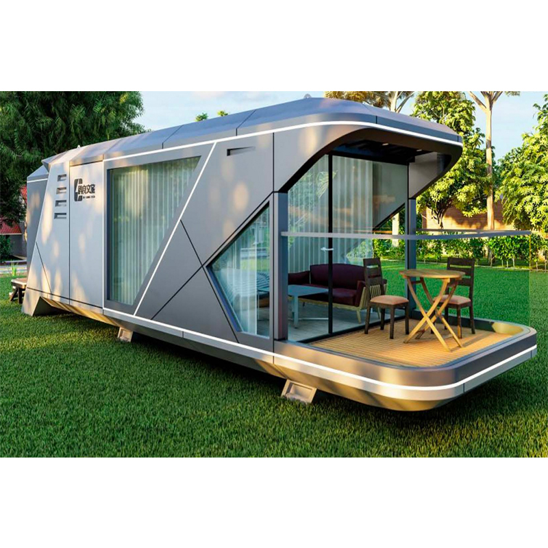Outdoor Mobile Glamping Space Capsule Resort Hotel Tiny House and Spacecraft House