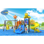 Kindergarten Outdoor Large Slide Outdoor Children's Slide Combination Community Square Park Amusement Equipment Facilities
