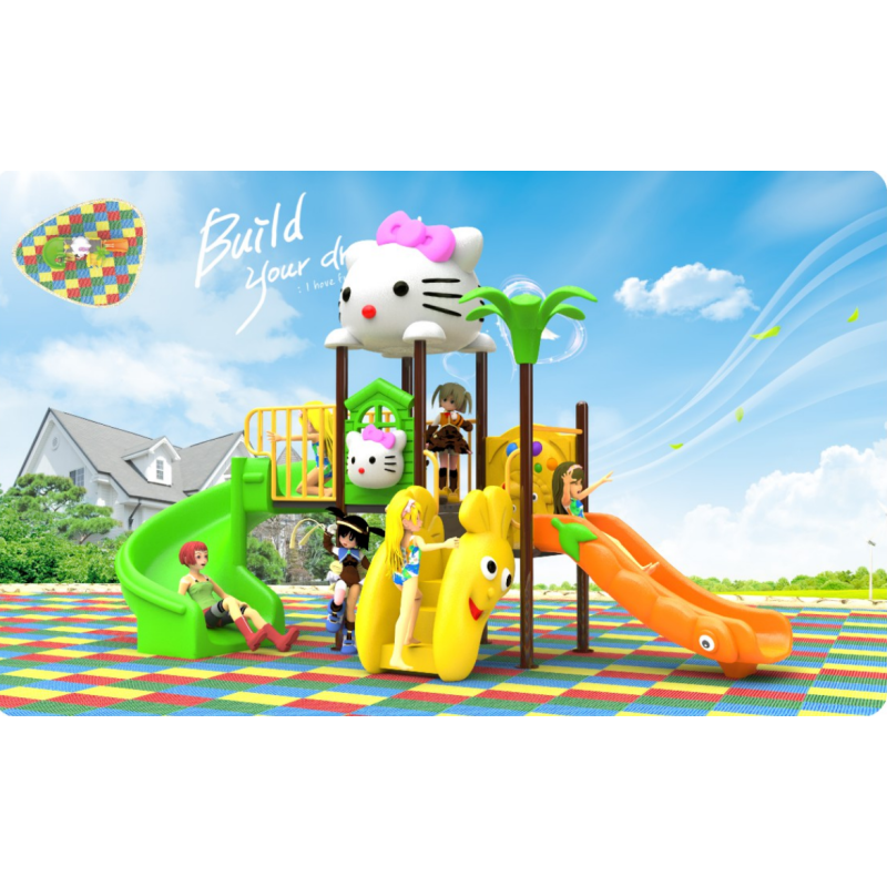 Kindergarten Large Little Doctor Children's Slide Outdoor Community Outdoor Swing Combination Amusement Equipment