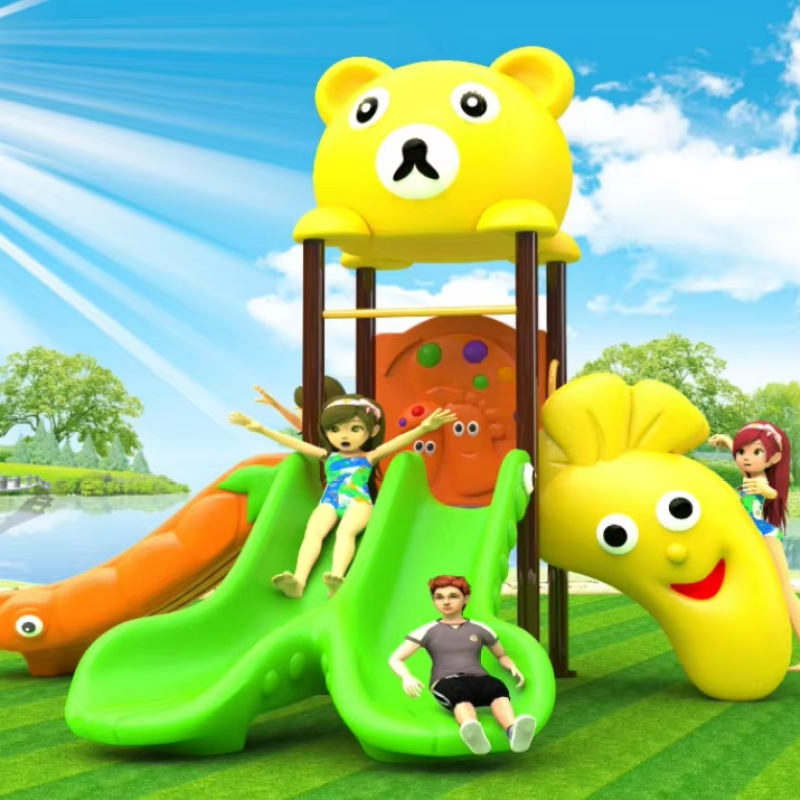 Kindergarten Large Little Doctor Children's Slide Outdoor Community Outdoor Swing Combination Amusement Equipment