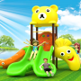 Kindergarten Large Little Doctor Children's Slide Outdoor Community Outdoor Swing Combination Amusement Equipment