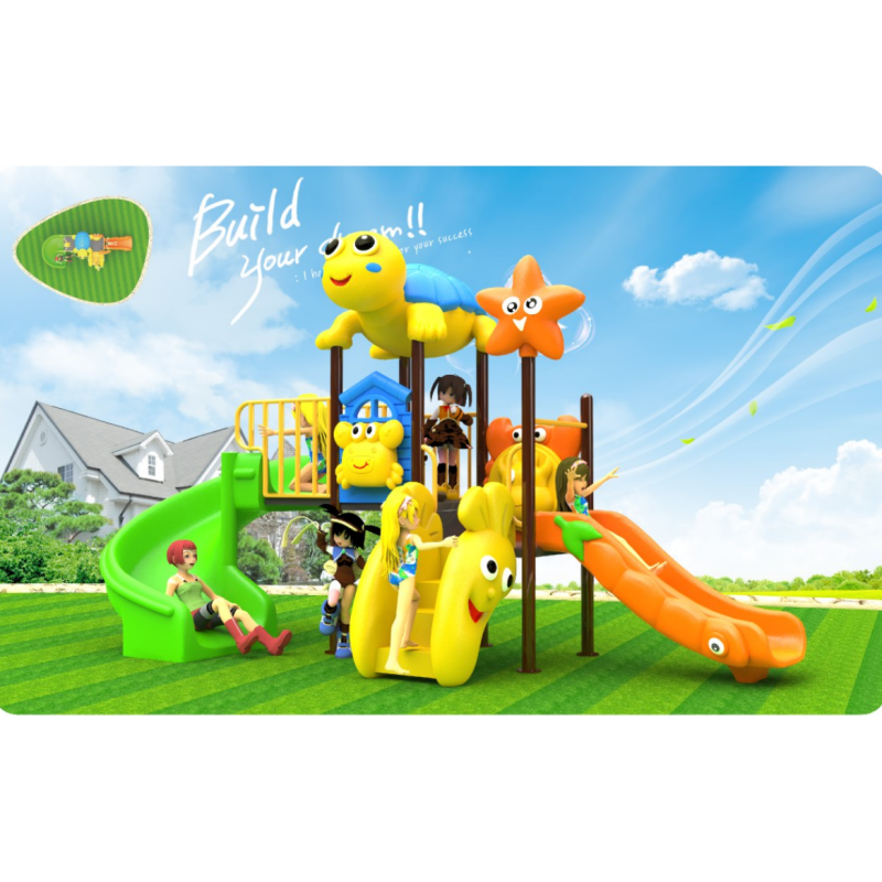 Kindergarten Large Little Doctor Children's Slide Outdoor Community Outdoor Swing Combination Amusement Equipment