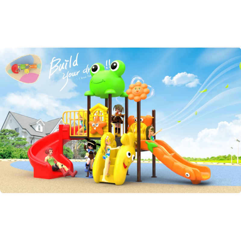 Kindergarten Large Little Doctor Children's Slide Outdoor Community Outdoor Swing Combination Amusement Equipment