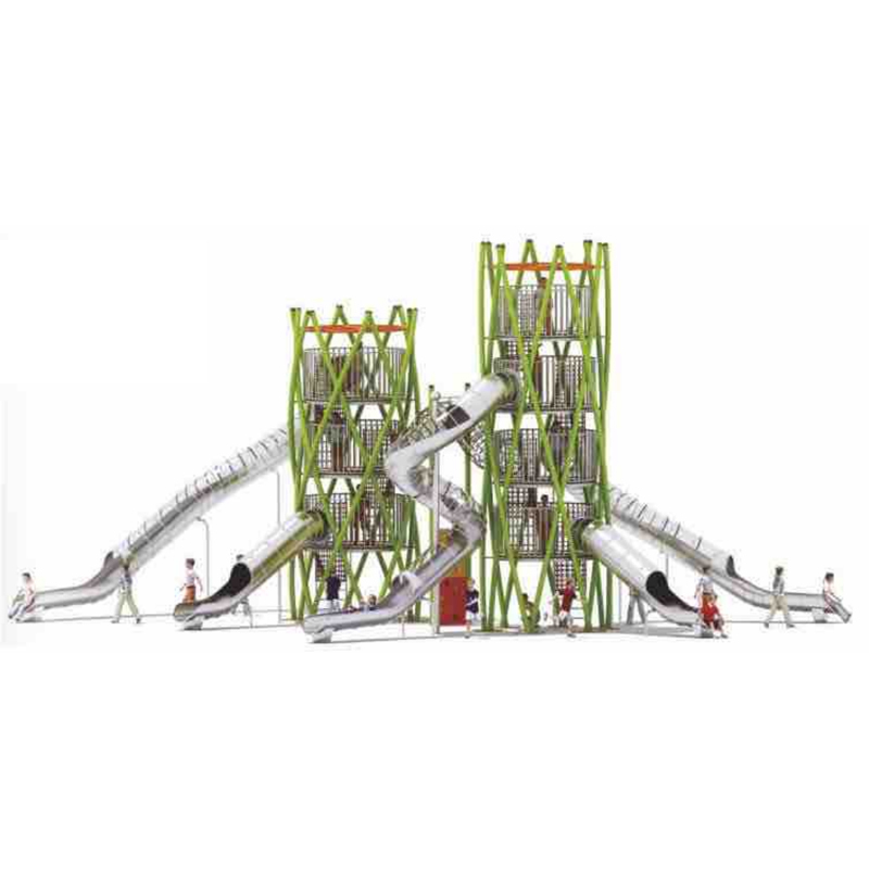 Create an Outdoor Children's Playground with High-end Design Suitable for Shopping Malls, Parks, and Children's Play Areas
