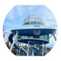 Multifunctional Outdoor Games Vinyl Spirals Combined Children's Plastic Indoor/Outdoor Rotary Slide