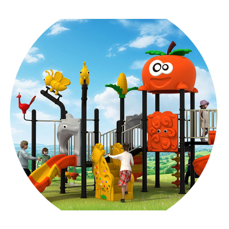 Multifunctional Outdoor Games Vinyl Spirals Combined Children's Plastic Indoor/Outdoor Rotary Slide