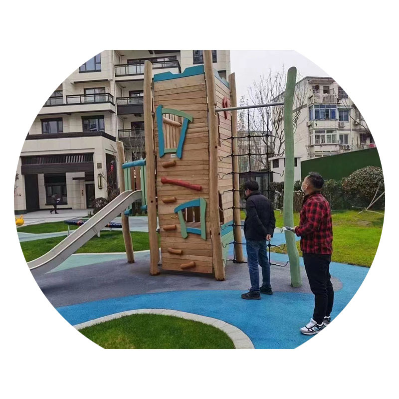 Kindergarten  Playhouse Selected and Recommended  Play Kitchen Park Playground Outside Playhouse with Slide