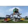 Children's Outdoor Playground Equipment Steel and Fiberglass Slide for Preschool Garden Occasion-Best Price!