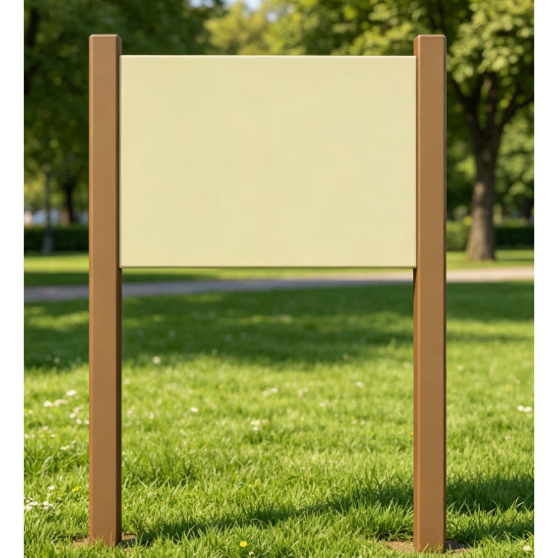 Wooden Outdoor Signage
