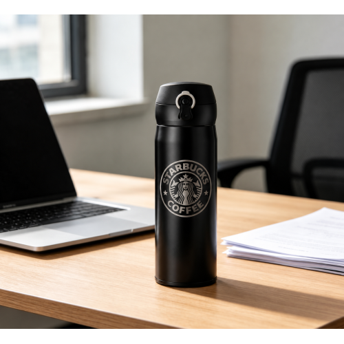 Custom 500ML Stainless Steel Vacuum Flask - 24H Insulated Sport Bottle