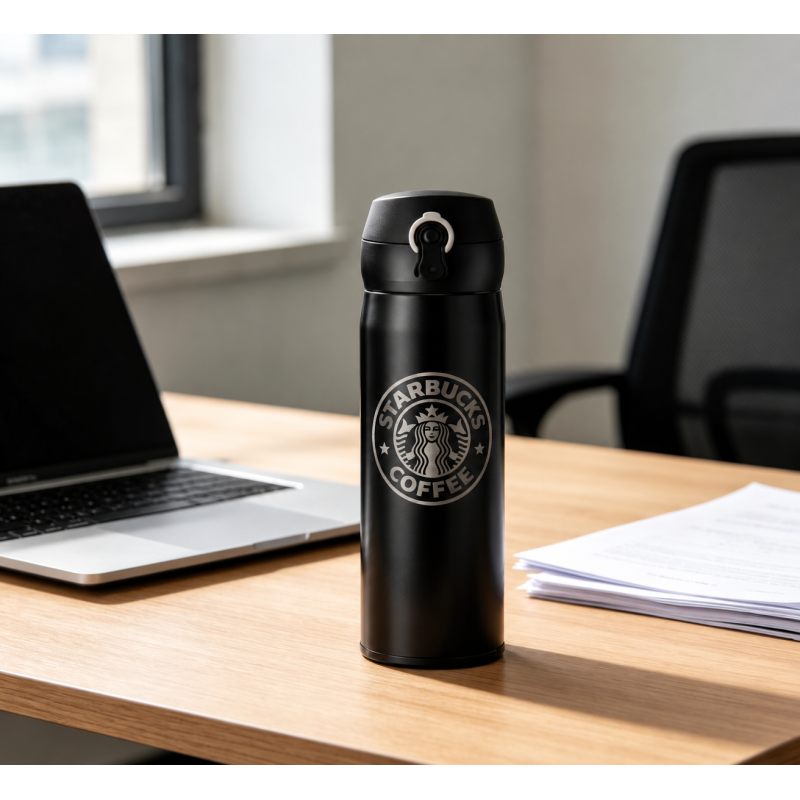 Custom 500ML Stainless Steel Vacuum Flask - 24H Insulated Sport Bottle