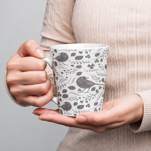 Custom Full Print Ceramic Mug, Personalized Gift