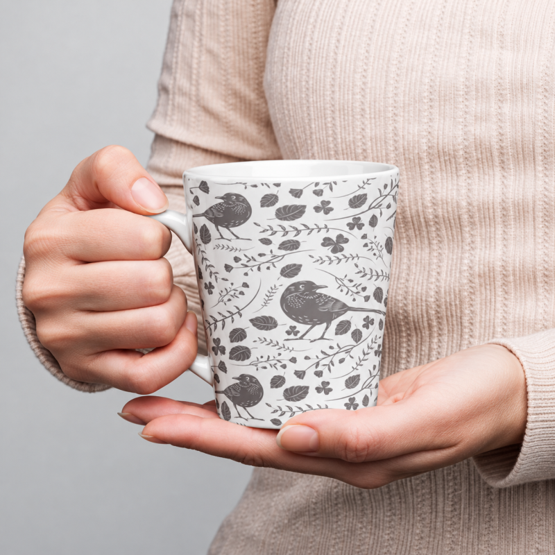 Custom Full Print Ceramic Mug, Personalized Gift