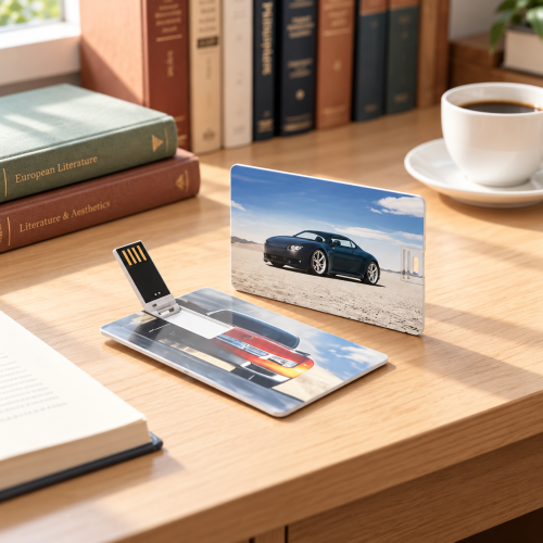 Card USB Flash Drive - Custom Logo & Bulk Orders