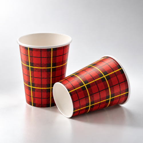 Customizable 9oz Disposable Paper Cup - Eco-Friendly, 250ml