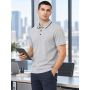 Wholesale Custom Logo Sports Polo Shirt 165GSM Pique Mesh