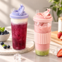 880ML Tritan Straw Cup with Handle