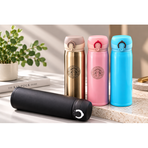 Custom 500ML Stainless Steel Vacuum Flask - 24H Insulated Sport Bottle