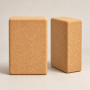 Natural Cork Yoga Block - Sturdy Support for Effortless, Comfortable Stretching