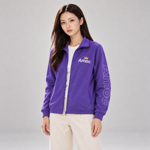 Women's Warm Fleece Zip Up Jacket Lightweight Casual Outerwear