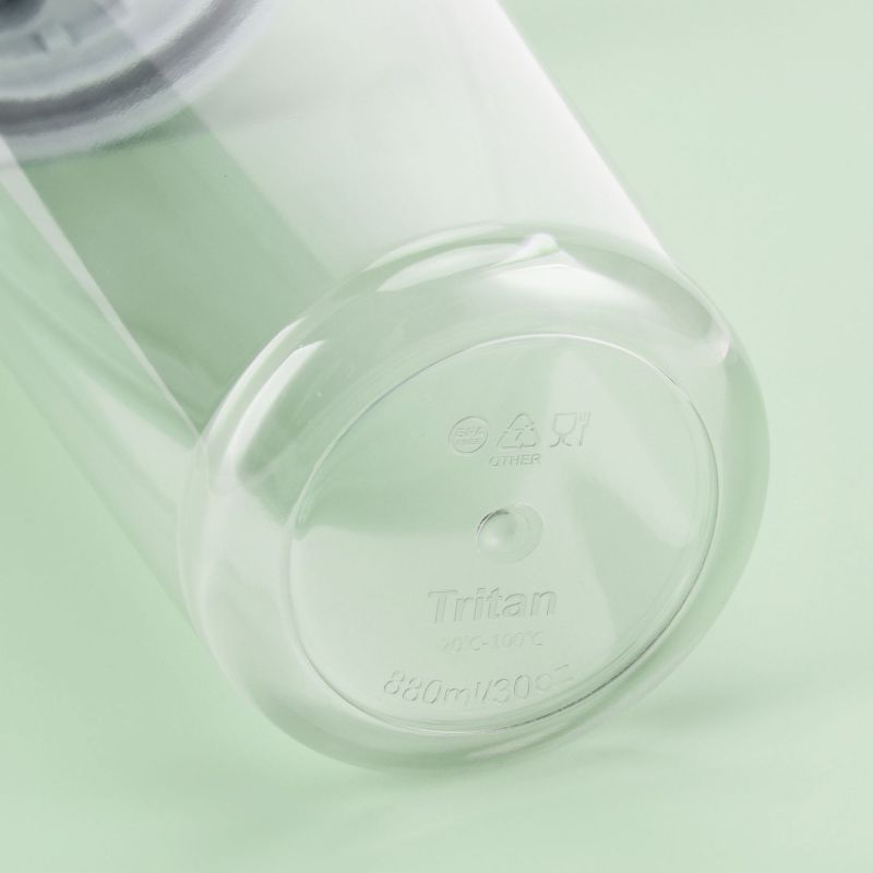 880ML Tritan Straw Cup with Handle