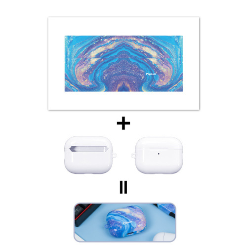 Customizable All-Over Printed PC Film AirPods Case