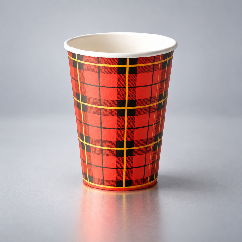 Customizable 9oz Disposable Paper Cup - Eco-Friendly, 250ml