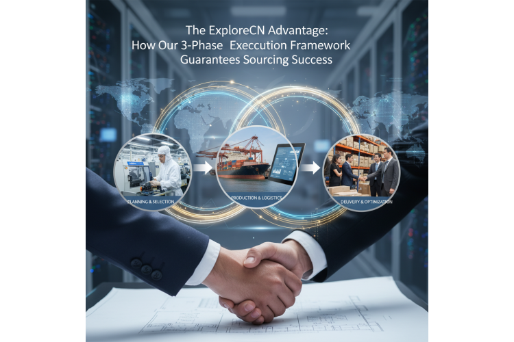 The ExploreCN Advantage - How Our 3-Phase Execution Framework Guarantees Sourcing Success