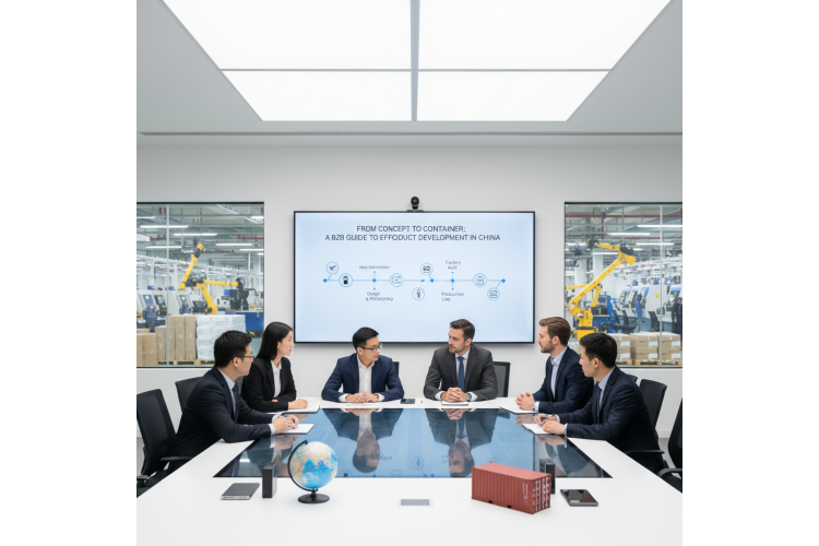 From Concept to Container - A B2B Guide to Efficient Product Development in China