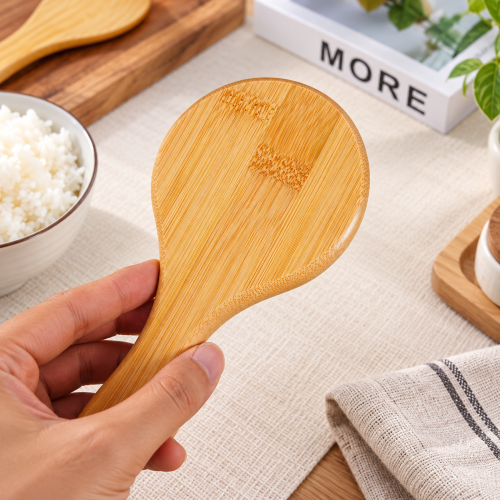 Natural Bamboo Handheld Mirror - Eco-Friendly & Lightweight