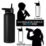 40oz Wide-Mouth Insulated Water Bottle - Double Wall, Leak-Proof