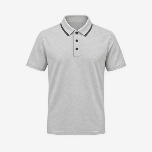 Wholesale Custom Logo Sports Polo Shirt 165GSM Pique Mesh