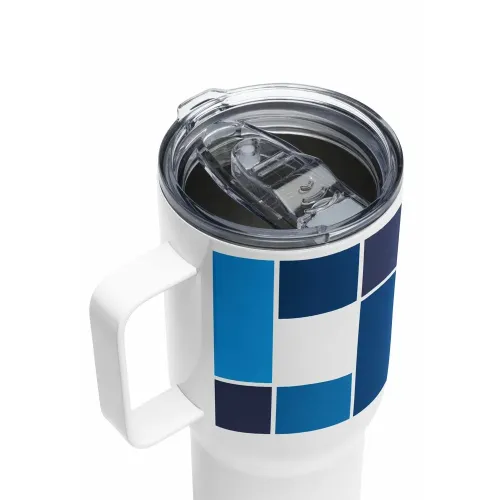 Insulated Travel Mug with Handle – Lightweight & Durable