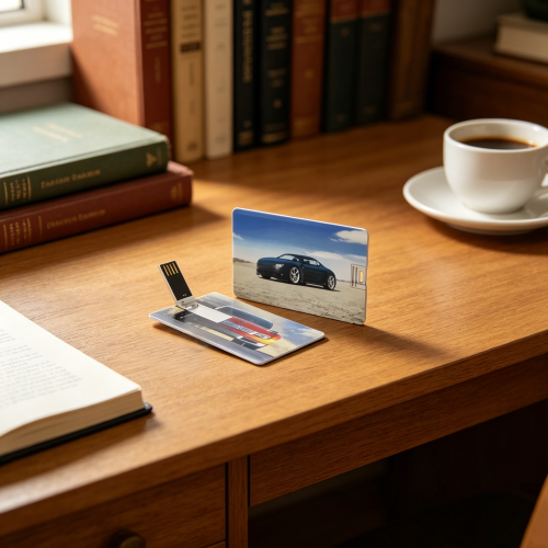 Card USB Flash Drive - Custom Logo & Bulk Orders