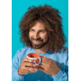 Vibrant Multicolor Custom Ceramic Mug - 300ml