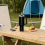 40 oz Insulated Stainless Steel Tumbler with Handle & Straw