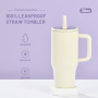 40oz Leakproof Insulated Straw Tumbler