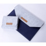 16 Inch Felt Laptop Sleeve - Eco-Friendly Dual Pocket