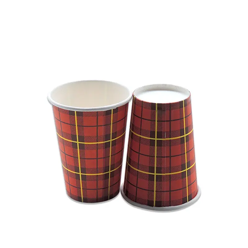 Customizable 9oz Disposable Paper Cup - Eco-Friendly, 250ml