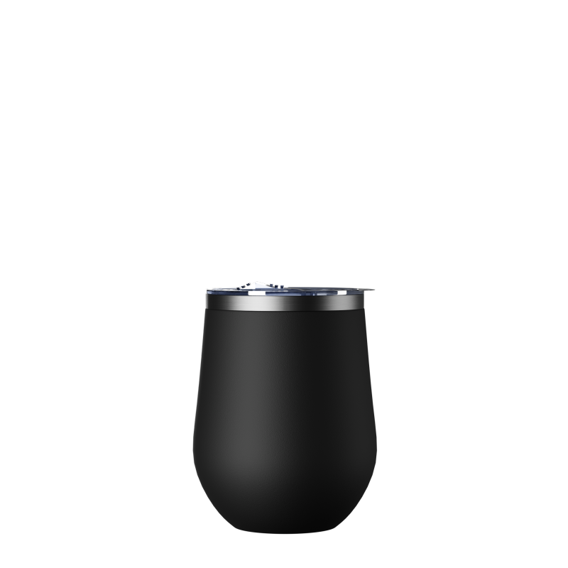 12 oz Sublimation Stainless Steel Wine Tumbler with Slide Lid
