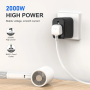 Universal Travel Adapter 212 Fast Charge – 5-Port USB-C & USB-A
