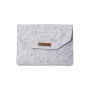 16 Inch Felt Laptop Sleeve - Eco-Friendly Dual Pocket