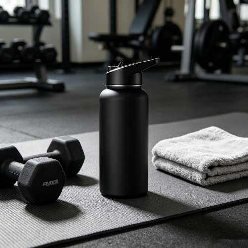 40oz Wide-Mouth Insulated Water Bottle - Double Wall, Leak-Proof