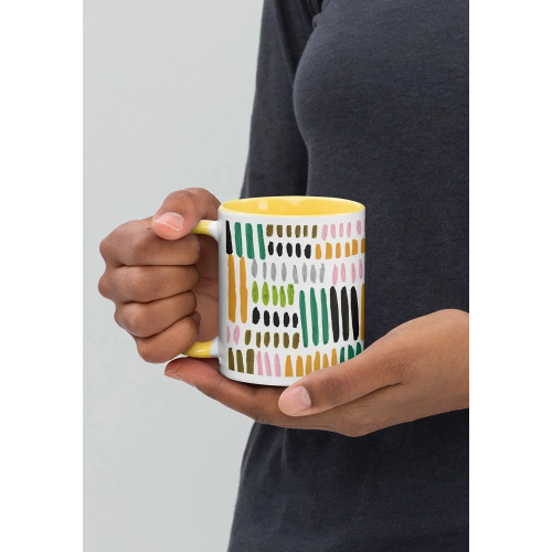 Vibrant Multicolor Custom Ceramic Mug - 300ml