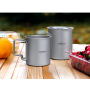 Pure Titanium Folding Cup – Lightweight Camping & Travel Mug