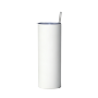 20oz Stainless Steel Sublimation Tumbler with Lid & Straw