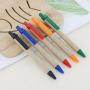 Biodegradable Kraft Paper Ballpoint Pen - Eco-Friendly Writing