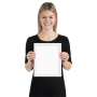 Eco-Friendly Solid Wood Photo Frame 10x8 Inch Rustic Decor