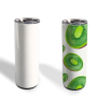 20oz Stainless Steel Sublimation Tumbler with Lid & Straw